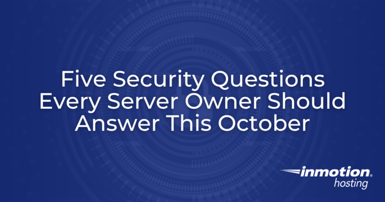 Five Security Questions Every Server Owner Should Answer